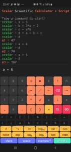 Scalar Calculator - Multi Arguments