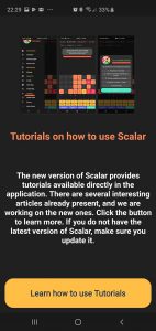 Scalar Calculator - Tutorial - Information