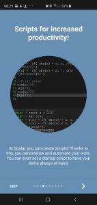 Scalar Calculator - On-Boarding - Scripts
